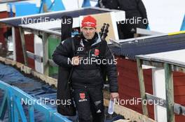 24.11.2012, Oestersund, Sweden (SWE): Gerald Hoenig (GER), Coach Team Germany - IBU world cup biathlon, training, Oestersund (SWE). www.nordicfocus.com. © Manzoni/NordicFocus. Every downloaded picture is fee-liable.