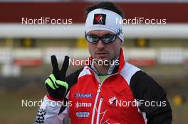 23.11.2012, Oestersund, Sweden (SWE): Jean Philippe Leguellec (CAN), Rossignol, Rottefella, Swix - IBU world cup biathlon, training, Oestersund (SWE). www.nordicfocus.com. © Manzoni/NordicFocus. Every downloaded picture is fee-liable.