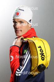 26.11.2012, Oestersund, Sweden (SWE): Tim Burke (USA), Rossignol, Rottefella, OneWay, adidas - IBU world cup biathlon, supplier photoshooting, Oestersund (SWE). www.nordicfocus.com. © Manzoni/NordicFocus. Every downloaded picture is fee-liable.