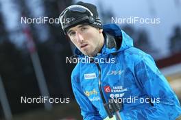 24.11.2012, Oestersund, Sweden (SWE): Jean Guillaume Beatrix (FRA), Rossignol, Rottefella, One Way, Odlo - IBU world cup biathlon, training, Oestersund (SWE). www.nordicfocus.com. © Manzoni/NordicFocus. Every downloaded picture is fee-liable.
