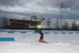23.11.2012, Oestersund, Sweden (SWE): Benjamin Weger (SUI), Atomic, Alpina, Swix, Casco, Toko, ODLO - IBU world cup biathlon, training, Oestersund (SWE). www.nordicfocus.com. © Manzoni/NordicFocus. Every downloaded picture is fee-liable.