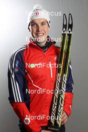 26.11.2012, Oestersund, Sweden (SWE): Leif Nordgren (USA), Fischer, Rottefella, Alpina, OneWay, adidas - IBU world cup biathlon, supplier photoshooting, Oestersund (SWE). www.nordicfocus.com. © Manzoni/NordicFocus. Every downloaded picture is fee-liable.