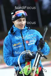 24.11.2012, Oestersund, Sweden (SWE): Alexis Boeuf (FRA), Salomon, Swix, OneWay - IBU world cup biathlon, training, Oestersund (SWE). www.nordicfocus.com. © Manzoni/NordicFocus. Every downloaded picture is fee-liable.