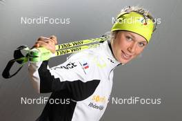 27.11.2012, Oestersund, Sweden (SWE): Marine Bolliet (FRA), Rossignol, Rottefella, OneWay - IBU world cup biathlon, supplier photoshooting, Oestersund (SWE). www.nordicfocus.com. © Manzoni/NordicFocus. Every downloaded picture is fee-liable.