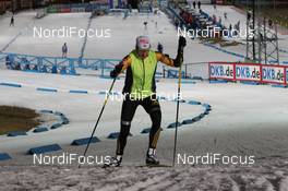 23.11.2012, Oestersund, Sweden (SWE): Anastasiya Kuzmina (SVK), Fischer, Salomon, Start - IBU world cup biathlon, training, Oestersund (SWE). www.nordicfocus.com. © Manzoni/NordicFocus. Every downloaded picture is fee-liable.