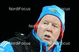 23.11.2012, Oestersund, Sweden (SWE): Wolfgang Pichler (GER), coach Team Russia - IBU world cup biathlon, training, Oestersund (SWE). www.nordicfocus.com. © Manzoni/NordicFocus. Every downloaded picture is fee-liable.