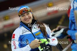 24.11.2012, Oestersund, Sweden (SWE): Dorothea Wierer (ITA), Rossignol, Rottefella, OneWay, Casco - IBU world cup biathlon, training, Oestersund (SWE). www.nordicfocus.com. © Manzoni/NordicFocus. Every downloaded picture is fee-liable.