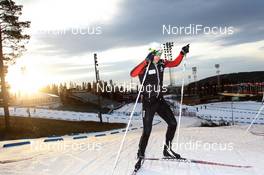 23.11.2012, Oestersund, Sweden (SWE): Ole Einar Bjoerndalen (NOR), Madshus, Rottefella, Odlo - IBU world cup biathlon, training, Oestersund (SWE). www.nordicfocus.com. © Manzoni/NordicFocus. Every downloaded picture is fee-liable.
