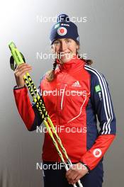 26.11.2012, Oestersund, Sweden (SWE): Susan Dunklee (USA), Madshus, Roteffella, Alpina, adidas - IBU world cup biathlon, supplier photoshooting, Oestersund (SWE). www.nordicfocus.com. © Manzoni/NordicFocus. Every downloaded picture is fee-liable.