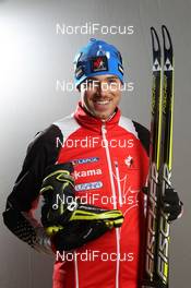 27.11.2012, Oestersund, Sweden (SWE): Nathan Smith (CAN), Fischer, Rottefella, Leki - IBU world cup biathlon, supplier photoshooting, Oestersund (SWE). www.nordicfocus.com. © Manzoni/NordicFocus. Every downloaded picture is fee-liable.