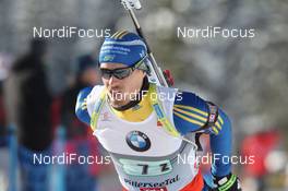 09.12.2012, Hochfilzen, Austria (AUT): Christoffer Eriksson (SWE) - IBU world cup biathlon, relay men, Hochfilzen (AUT). www.nordicfocus.com. © Manzoni/NordicFocus. Every downloaded picture is fee-liable.