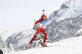 07.12.2012, Hochfilzen, Austria (AUT): Vladimir Iliev (BUL), Fischer - IBU world cup biathlon, sprint men, Hochfilzen (AUT). www.nordicfocus.com. © Manzoni/NordicFocus. Every downloaded picture is fee-liable.