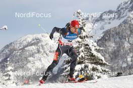 07.12.2012, Hochfilzen, Austria (AUT): Edgars Piksons (LAT), Madshus, Rottefella - IBU world cup biathlon, sprint men, Hochfilzen (AUT). www.nordicfocus.com. © Manzoni/NordicFocus. Every downloaded picture is fee-liable.