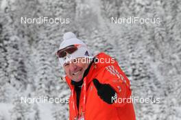 07.12.2012, Hochfilzen, Austria (AUT): Gottlieb Taschler (ITA), vice president IBU - IBU world cup biathlon, sprint men, Hochfilzen (AUT). www.nordicfocus.com. © Manzoni/NordicFocus. Every downloaded picture is fee-liable.
