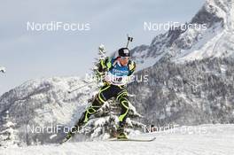 07.12.2012, Hochfilzen, Austria (AUT): Simon Desthieux (FRA), Fischer, Rottefella, Swix, OneWay - IBU world cup biathlon, sprint men, Hochfilzen (AUT). www.nordicfocus.com. © Manzoni/NordicFocus. Every downloaded picture is fee-liable.