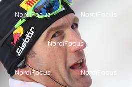 07.12.2012, Hochfilzen, Austria (AUT): Christoph Sumann (AUT), Atomic, Leki  - IBU world cup biathlon, sprint men, Hochfilzen (AUT). www.nordicfocus.com. © Manzoni/NordicFocus. Every downloaded picture is fee-liable.