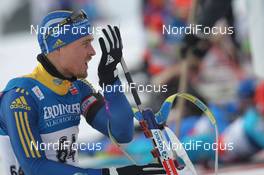07.12.2012, Hochfilzen, Austria (AUT): Christoffer Eriksson (SWE) - IBU world cup biathlon, sprint men, Hochfilzen (AUT). www.nordicfocus.com. © Manzoni/NordicFocus. Every downloaded picture is fee-liable.