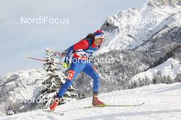 07.12.2012, Hochfilzen, Austria (AUT): Emir Hrakalovic (SRB) - IBU world cup biathlon, sprint men, Hochfilzen (AUT). www.nordicfocus.com. © Manzoni/NordicFocus. Every downloaded picture is fee-liable.