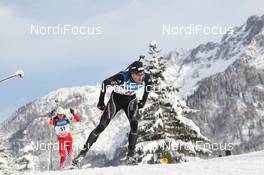07.12.2012, Hochfilzen, Austria (AUT): Simon Hallenbarter (SUI), Rossignol, Rottefella, KV+, ODLO, Alpina - IBU world cup biathlon, sprint men, Hochfilzen (AUT). www.nordicfocus.com. © Manzoni/NordicFocus. Every downloaded picture is fee-liable.