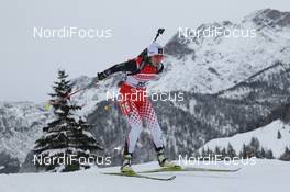 07.12.2012, Hochfilzen, Austria (AUT): Megan Heinicke (CAN), Fischer, Rottefella, Leki - IBU world cup biathlon, sprint women, Hochfilzen (AUT). www.nordicfocus.com. © Manzoni/NordicFocus. Every downloaded picture is fee-liable.