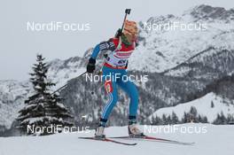 07.12.2012, Hochfilzen, Austria (AUT): Jaqueline Mourao (BRA), Rossignol, Rottefella, Swix - IBU world cup biathlon, sprint women, Hochfilzen (AUT). www.nordicfocus.com. © Manzoni/NordicFocus. Every downloaded picture is fee-liable.