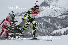 07.12.2012, Hochfilzen, Austria (AUT): Sofie Boilley (FRA), Salomon, OneWay - IBU world cup biathlon, sprint women, Hochfilzen (AUT). www.nordicfocus.com. © Manzoni/NordicFocus. Every downloaded picture is fee-liable.