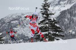 07.12.2012, Hochfilzen, Austria (AUT): Agnieszka Cyl (POL), Fischer, Rottefella, Alpina, Leki, Casco - IBU world cup biathlon, sprint women, Hochfilzen (AUT). www.nordicfocus.com. © Manzoni/NordicFocus. Every downloaded picture is fee-liable.