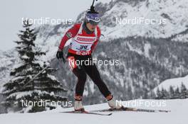 07.12.2012, Hochfilzen, Austria (AUT): Yuki Nakajima (JPN) - IBU world cup biathlon, sprint women, Hochfilzen (AUT). www.nordicfocus.com. © Manzoni/NordicFocus. Every downloaded picture is fee-liable.
