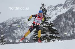 07.12.2012, Hochfilzen, Austria (AUT): Nadine Horchler (GER), Fischer, Rottefella, Alpina, Exel, OneWay - IBU world cup biathlon, sprint women, Hochfilzen (AUT). www.nordicfocus.com. © Manzoni/NordicFocus. Every downloaded picture is fee-liable.