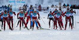 18.11.2012, Beitostoelen, Norway (NOR):  women's mass start - Beitosprinten Biathlon, mass women, Beitostoelen (NOR). www.nordicfocus.com. © Laiho/NordicFocus. Every downloaded picture is fee-liable.