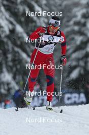03.01.2012, Cortina-Toblach, Italy (ITA): Marit Bjoergen (NOR), Fischer, Rottefella, Swix  - FIS world cup cross-country, tour de ski, 3km women, Cortina-Toblach (ITA). www.nordicfocus.com. © Hemmersbach/NordicFocus. Every downloaded picture is fee-liable.