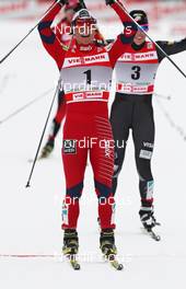 04.01.2012, Cortina-Toblach, Italy (ITA): Marit Bjoergen (NOR), Fischer, Rottefella, Swix  - FIS world cup cross-country, tour de ski, individual sprint, Cortina-Toblach (ITA). www.nordicfocus.com. © Hemmersbach/NordicFocus. Every downloaded picture is fee-liable.