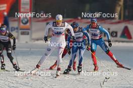 15.01.2012, Milano, Italy (ITA): group, in front Ida Ingemarsdotter (SWE), Rossignol, Rottefella, Craft  - FIS world cup cross-country, team sprint, Milano (ITA). www.nordicfocus.com. © Hemmersbach/NordicFocus. Every downloaded picture is fee-liable.