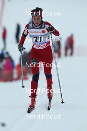 22.01.2012, Otepaeae, Estland (EST): Heidi Weng (NOR), Madshus, Swix, Alpina, Rottefella  - FIS world cup cross-country, 10km women, Otepaeae (EST). www.nordicfocus.com. © Hemmersbach/NordicFocus. Every downloaded picture is fee-liable.
