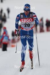 22.01.2012, Otepaeae, Estland (EST): Tero Similae (FIN), Fischer, Rottefella, Craft, Alpina, Swix   - FIS world cup cross-country, 15km men, Otepaeae (EST). www.nordicfocus.com. © Hemmersbach/NordicFocus. Every downloaded picture is fee-liable.