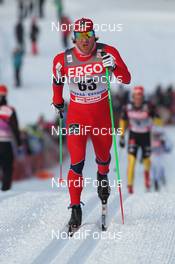 22.01.2012, Otepaeae, Estland (EST): Oystein Pettersen (NOR), Rossignol, Rottefella, Swix, KV+, Bliz  - FIS world cup cross-country, 15km men, Otepaeae (EST). www.nordicfocus.com. © Hemmersbach/NordicFocus. Every downloaded picture is fee-liable.