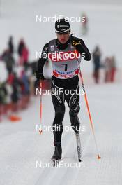 22.01.2012, Otepaeae, Estland (EST): Valerio Leccardi (SUI), Rossignol, Rottefella, Exel, Odlo  - FIS world cup cross-country, 15km men, Otepaeae (EST). www.nordicfocus.com. © Hemmersbach/NordicFocus. Every downloaded picture is fee-liable.
