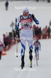 22.01.2012, Otepaeae, Estland (EST): Karel Tammjarv (EST), Fischer, Rottefella, Swix  - FIS world cup cross-country, 15km men, Otepaeae (EST). www.nordicfocus.com. © Hemmersbach/NordicFocus. Every downloaded picture is fee-liable.