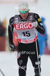 22.01.2012, Otepaeae, Estland (EST): Andrew Newell (USA), Fischer, Salomon, Swix  - FIS world cup cross-country, 15km men, Otepaeae (EST). www.nordicfocus.com. © Hemmersbach/NordicFocus. Every downloaded picture is fee-liable.