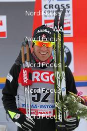 22.01.2012, Otepaeae, Estland (EST): 3rd Devon Kershaw (CAN), Fischer, Salomon, Swix, One Way  - FIS world cup cross-country, 15km men, Otepaeae (EST). www.nordicfocus.com. © Hemmersbach/NordicFocus. Every downloaded picture is fee-liable.