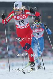 21.01.2012, Otepaeae, Estland (EST): group, in front Therese Johaug (NOR), Fischer, Salomon, Swix  - FIS world cup cross-country, individual sprint, Otepaeae (EST). www.nordicfocus.com. © Hemmersbach/NordicFocus. Every downloaded picture is fee-liable.