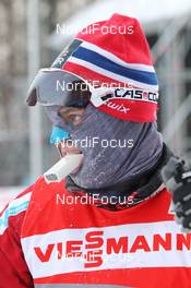 01.02.2012, Moscow, Russia (RUS): Johan Kjoelstad (NOR), Rossignol, Rottefella, Swix  - FIS world cup cross-country, training, Moscow (RUS). www.nordicfocus.com. © Hemmersbach/NordicFocus. Every downloaded picture is fee-liable.
