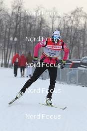 01.02.2012, Moscow, Russia (RUS): Katja Visnar (SLO), Fischer, Rottefella, One Way, Swix  - FIS world cup cross-country, training, Moscow (RUS). www.nordicfocus.com. © Hemmersbach/NordicFocus. Every downloaded picture is fee-liable.