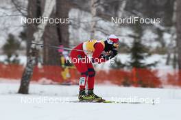 05.02.2012, Rybinsk, Russia (RUS): Marit Bjoergen (NOR), Fischer, Rottefella, Swix  - FIS world cup cross-country, skiathlon women, Rybinsk (RUS). www.nordicfocus.com. © Hemmersbach/NordicFocus. Every downloaded picture is fee-liable.