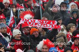 18.02.2012, Szklarska Poreba, Poland (POL): spectators - FIS world cup cross-country, 15km men, Szklarska Poreba (POL). www.nordicfocus.com. © Hemmersbach/NordicFocus. Every downloaded picture is fee-liable.