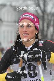 07.03.2012, Drammen, Norway (NOR): Nicole Fessel (GER), Rossignol, Rottefella, Alpina, One Way, adidas  - FIS world cup cross-country, individual sprint, Drammen (NOR). www.nordicfocus.com. © Hemmersbach/NordicFocus. Every downloaded picture is fee-liable.