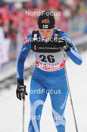 07.03.2012, Drammen, Norway (NOR): Anne Kylloenen (FIN), Fischer, Swix, Craft, Rottefella  - FIS world cup cross-country, individual sprint, Drammen (NOR). www.nordicfocus.com. © Hemmersbach/NordicFocus. Every downloaded picture is fee-liable.