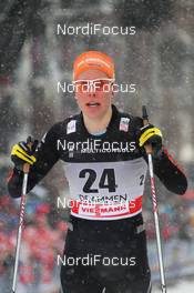 07.03.2012, Drammen, Norway (NOR): Hanna Kolb (GER), Madshus, adidas, Swix, Rottefella  - FIS world cup cross-country, individual sprint, Drammen (NOR). www.nordicfocus.com. © Hemmersbach/NordicFocus. Every downloaded picture is fee-liable.