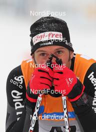 07.03.2012, Drammen, Norway (NOR): Christoph Eigenmann (SUI), Rossignol, Rottefella, Exel, Odlo  - FIS world cup cross-country, individual sprint, Drammen (NOR). www.nordicfocus.com. © Hemmersbach/NordicFocus. Every downloaded picture is fee-liable.