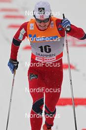 07.03.2012, Drammen, Norway (NOR): Eirik Brandsdal (NOR), Fischer, Rottefella, Alpina, Swix  - FIS world cup cross-country, individual sprint, Drammen (NOR). www.nordicfocus.com. © Hemmersbach/NordicFocus. Every downloaded picture is fee-liable.